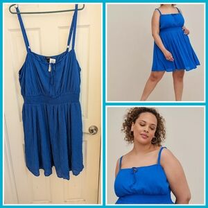 Torrid smocked dress